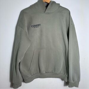 COMFRT Men's Sage Green Pullover Hoodie